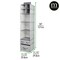mDesign Fabric Nursery Hanging Organizer with 7 Shelves/3 Drawers